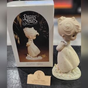 LIMITED EDITION- 1984 Precious Moments Figurine- Autumn's Praise